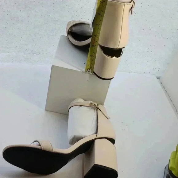 Qupid heeled ankle strap sandals - Picture 10 of 10